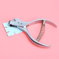 high quality 1pc garment pattern notcher designer tailors steel sewing pliers punch marker