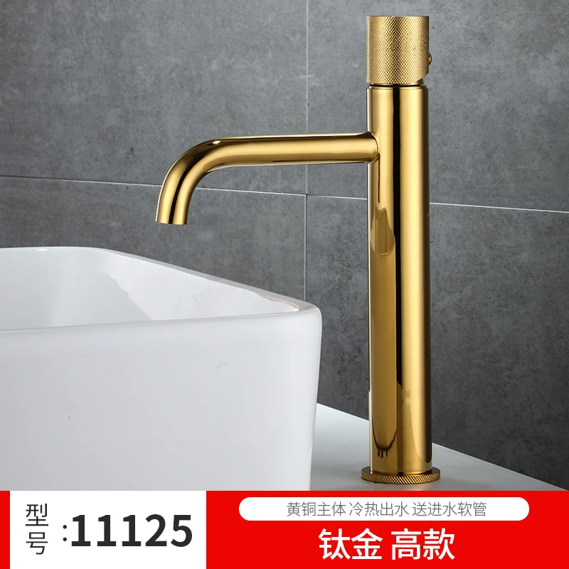 Matt Black Brass Wash Basin Faucet Deck Mounted Water Mixer Tap Knurling Design Waterfall Bathroom Vessel Sink | Обустройство дома