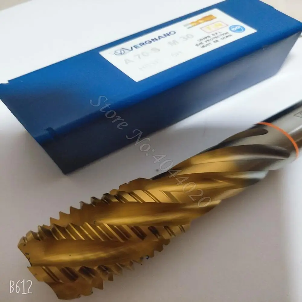 値段 Vergnano M30 * 3.5錫機タップA70S M30 6h Hsse、スパイラルフルートタップ1個