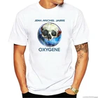Футболка Jean Michel Jarre Oxygene, Электронный музыкальный плакат Cd, футболка унисекс с кислородом и Майклом