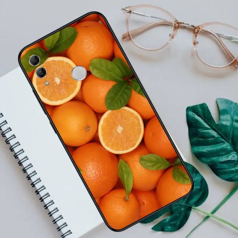 

Aesthetic orange Phone Case For Huawei Honor view 7a5.45inch 7c5.7inch 8x 8a 8c 9 9x 10 20 10i 20i lite pro