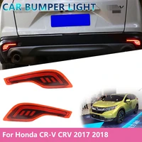 car led rear bumper light rear bumper taillight reflector rear fog lamp light brake light for h onda crv cr v 2017 2018