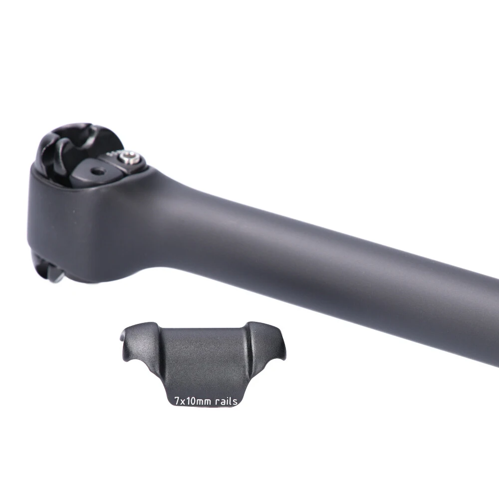 Adjustable ENV Twin-Bolt 2-Bolt Carbon Fiber Seatpost for Bicycles Bike Seat Post Road Gravel Hybrid and E-Bikes | Спорт и