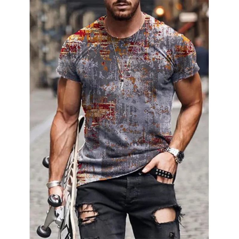 

Short sleeve t-shirts Men Hip hop Streetwear printing graph anime t shirts male fashion men's summer t-shirts