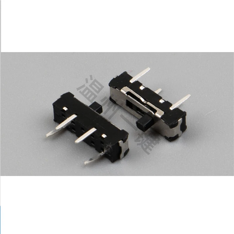10pcs MSS-13D21 (1P3T) Vertical pin small toggle 4-pin 3 gear MINI switch Micro-action accessories | Обустройство дома