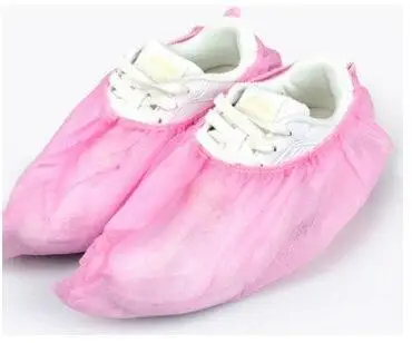 

100pcs adult Non-woven fabric Shoe Covers Non-slip Keep Floor Cleaning Household Shoes Cover home decor