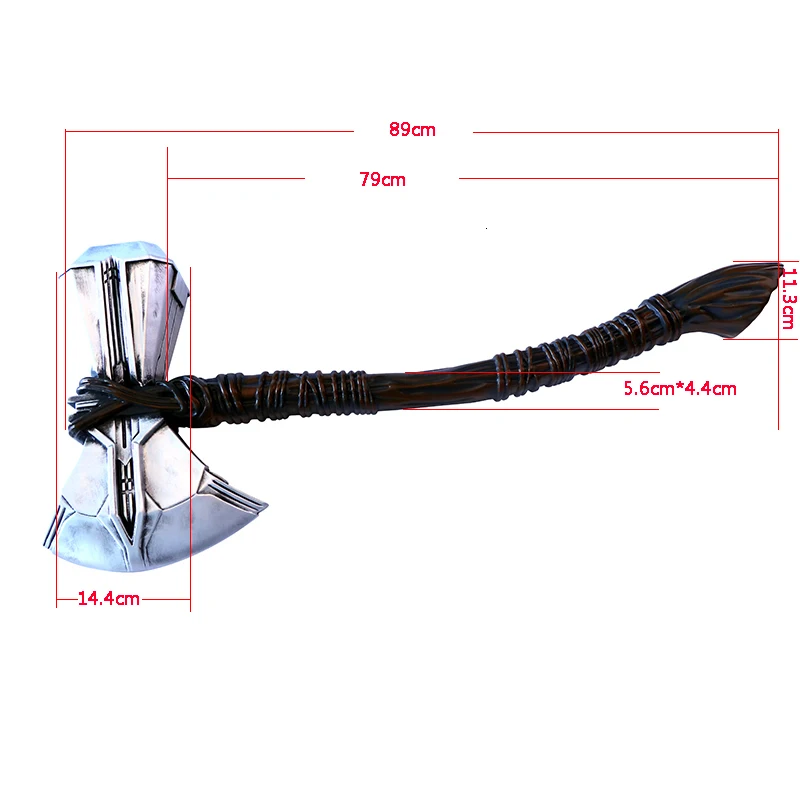 Thor Stormbreaker Axe Hammer 1:1 фигурка из смолы оружие Мстители бесконечные войны Marvel Legends изысканная коллекция игрушек Косплей