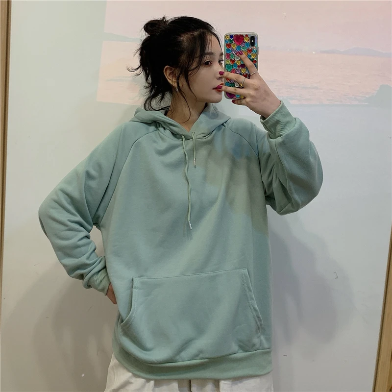 Women Sweetshirts Kawaii Clothes Sweatshirt Women Korean Fashion Oversized Hoodie Autumn Winter Women Pullovers Harajuku Hoodie