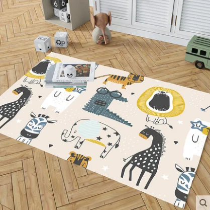 Детские игровые коврики Детский круглый ковер для ползания детское постельное