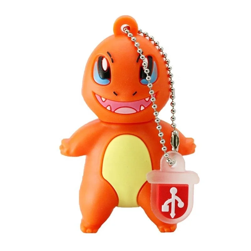 Usb флеш-накопитель Pokemon Pikachu 256 ГБ карта памяти с милым мультяшным рисунком 4G 8G 16 32 64