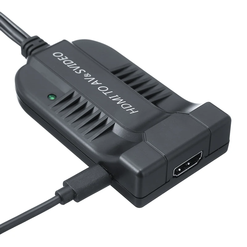 Самый новый HDMI-совместимый с 3RCA композитный AV + S-videoAudio преобразователь 1080P видео