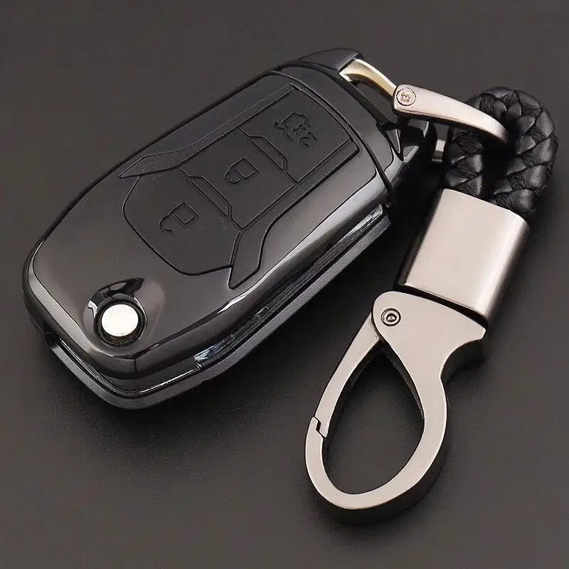 1 шт. модный автомобильный брелок для ключей ручная плетеная подковообразная