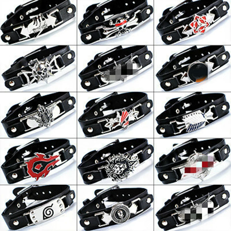 

Uzumaki Naruto Ninja League of Legends League of Legends Peripheral Belt Bracelet Cartoon Anime Cosplay Alloy Bracelet