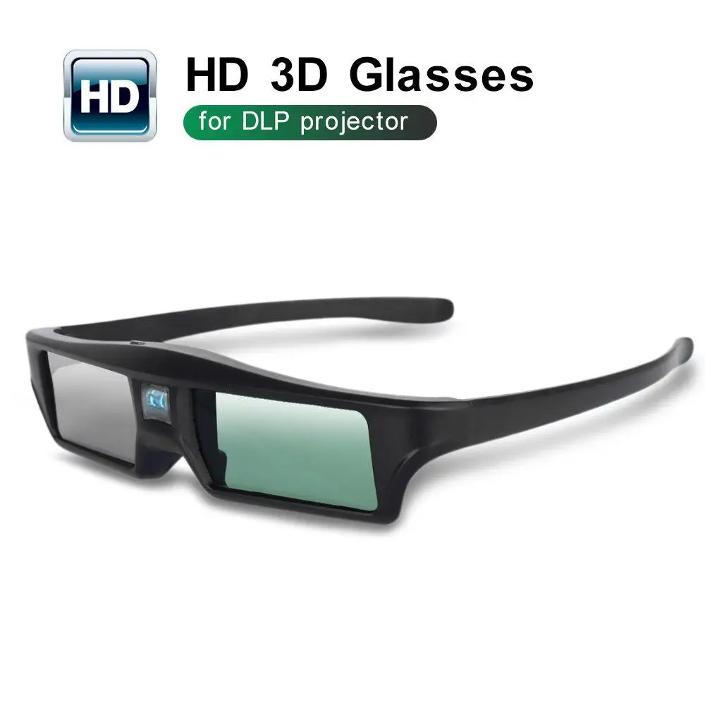 3D очки DLP link перезаряжаемая батарея высокая яркость изображения Гибкая подставка
