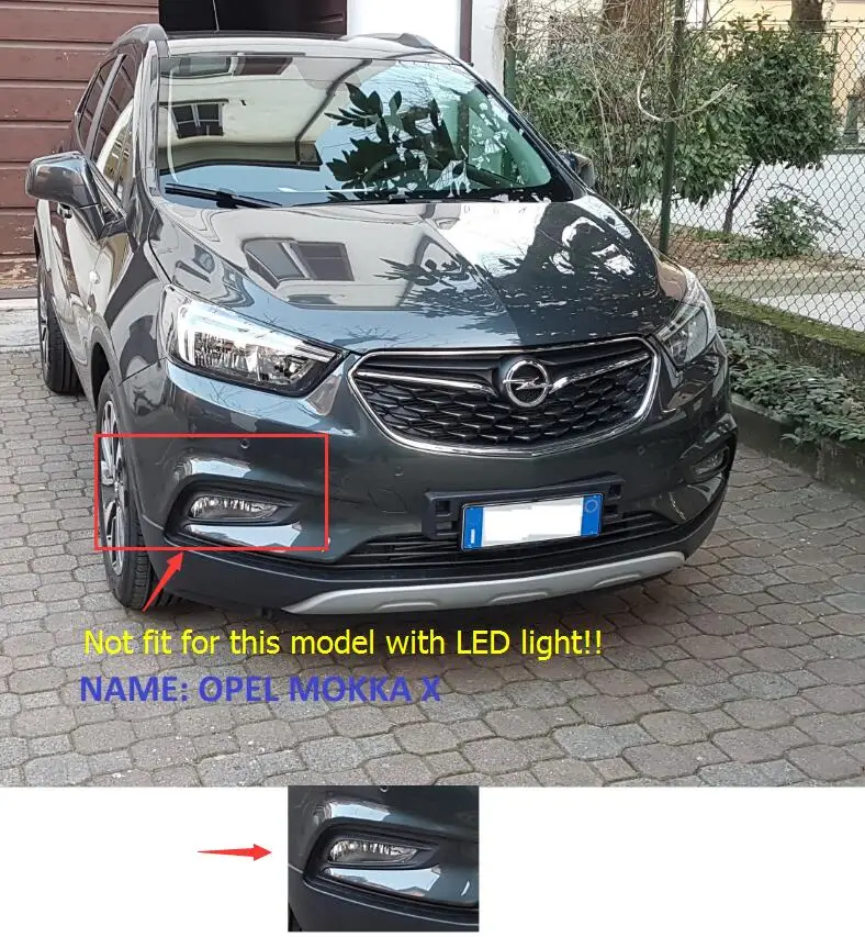 Lapetus ABS хромированные передние Противотуманные фары лампы рамка накладка