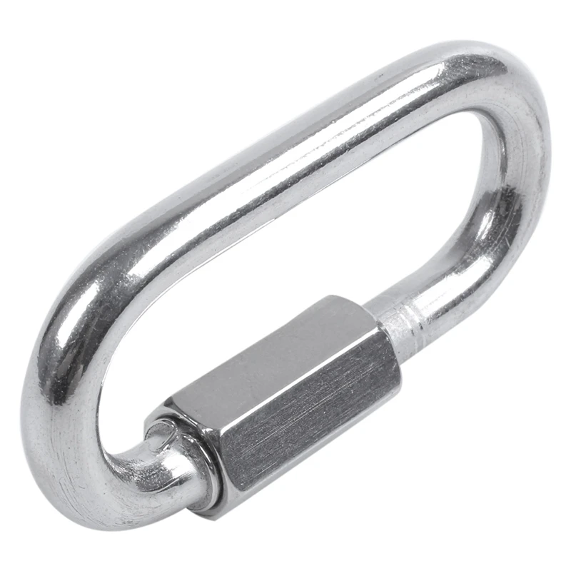 Винтовые ворота из нержавеющей стали скалолазание карабин 6 мм|Аксессуары для