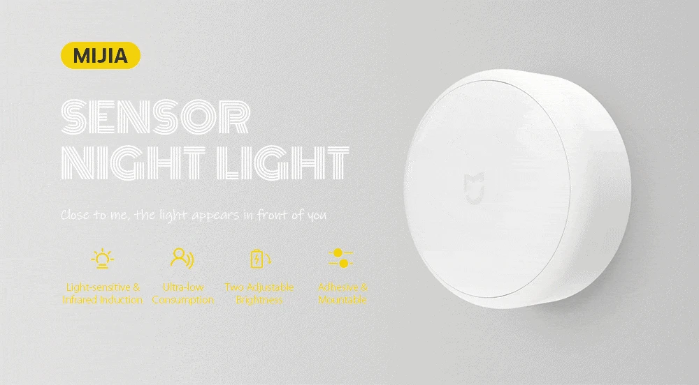 XIAOMI MIJIA индукционные ночные светильники MJYD01YL светодиодный инфракрасный пульт дистанционного управления свет коридор датчик движения лампа для детей в помещении