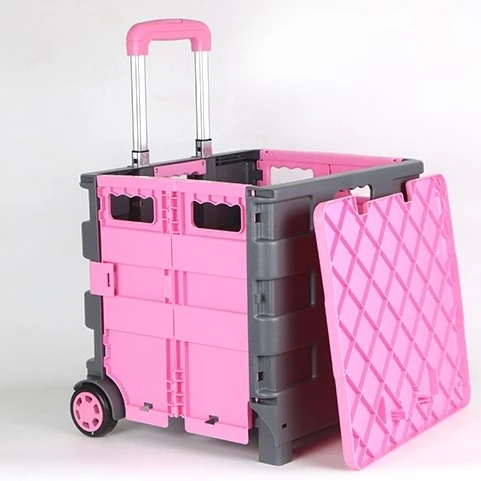 Kaneed Портативная Домашняя хозяйственная складная тележка супермаркета для