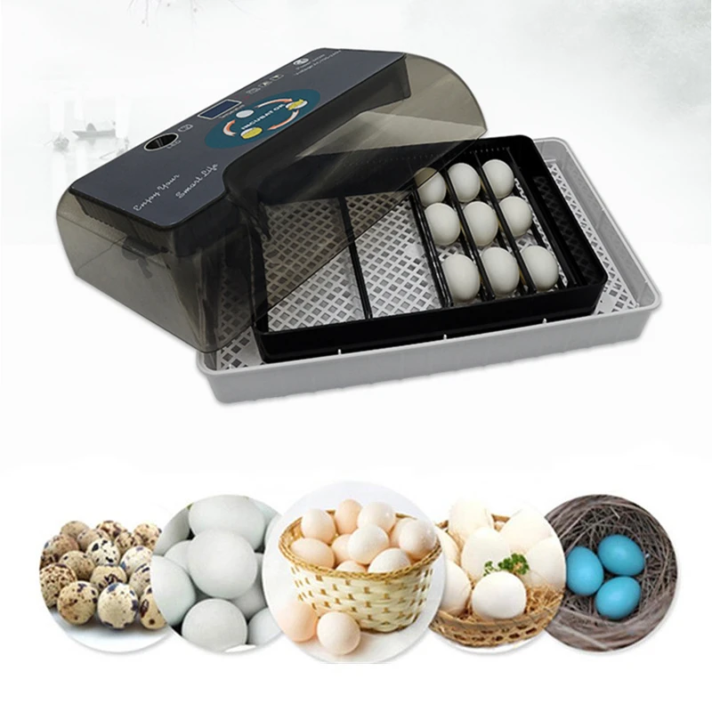 Инкубатор для курицы утки голубей 12 яиц|Принадлежности кормления и поения| |