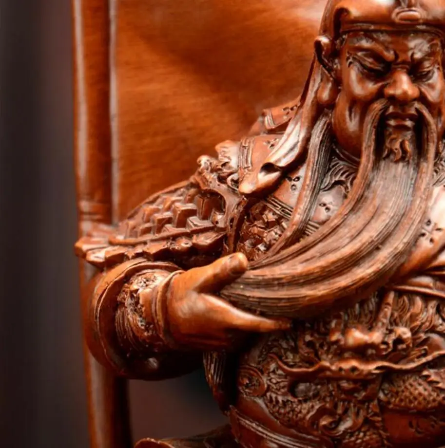 Медная Статуя YM Wu Cai Shen статуя Гуань Гун украшение Guan Yu товары для дома и офиса