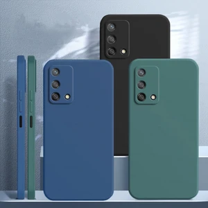 for oppo reno6 lite case reno3 4 5 6 lite pro plus se cover shockproof liquid silicone tpu phone back case for oppo reno6 lite free global shipping
