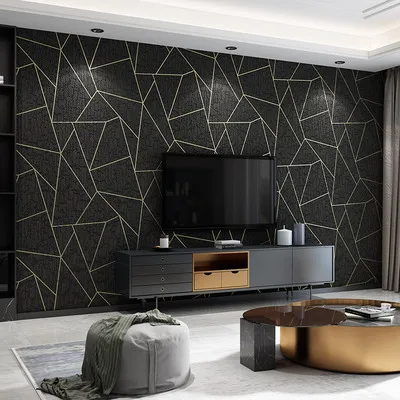 

930CM*53CM 3D Suede fabric wallpaper TV background wall diamond decorative wallsticker Living room decoration wall paper