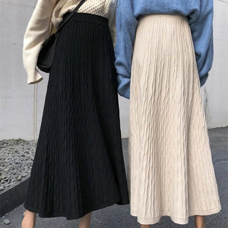 Осень-зима с юбкой на осень-зиму женская обувь до середины икры буквенным принтом