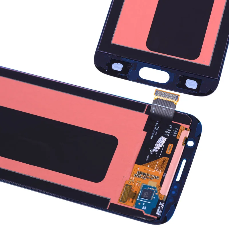 Замена сенсорного экрана дигитайзер ЖК-экран ЖК-дисплей рамка для samsung Galaxy S6
