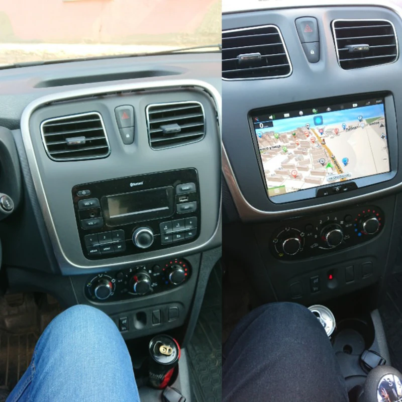 SilverStrong Android9.0 2Din Каптур Автомобильный gps для RENAULT DUSTER DACIA LOGAN II DOKKER