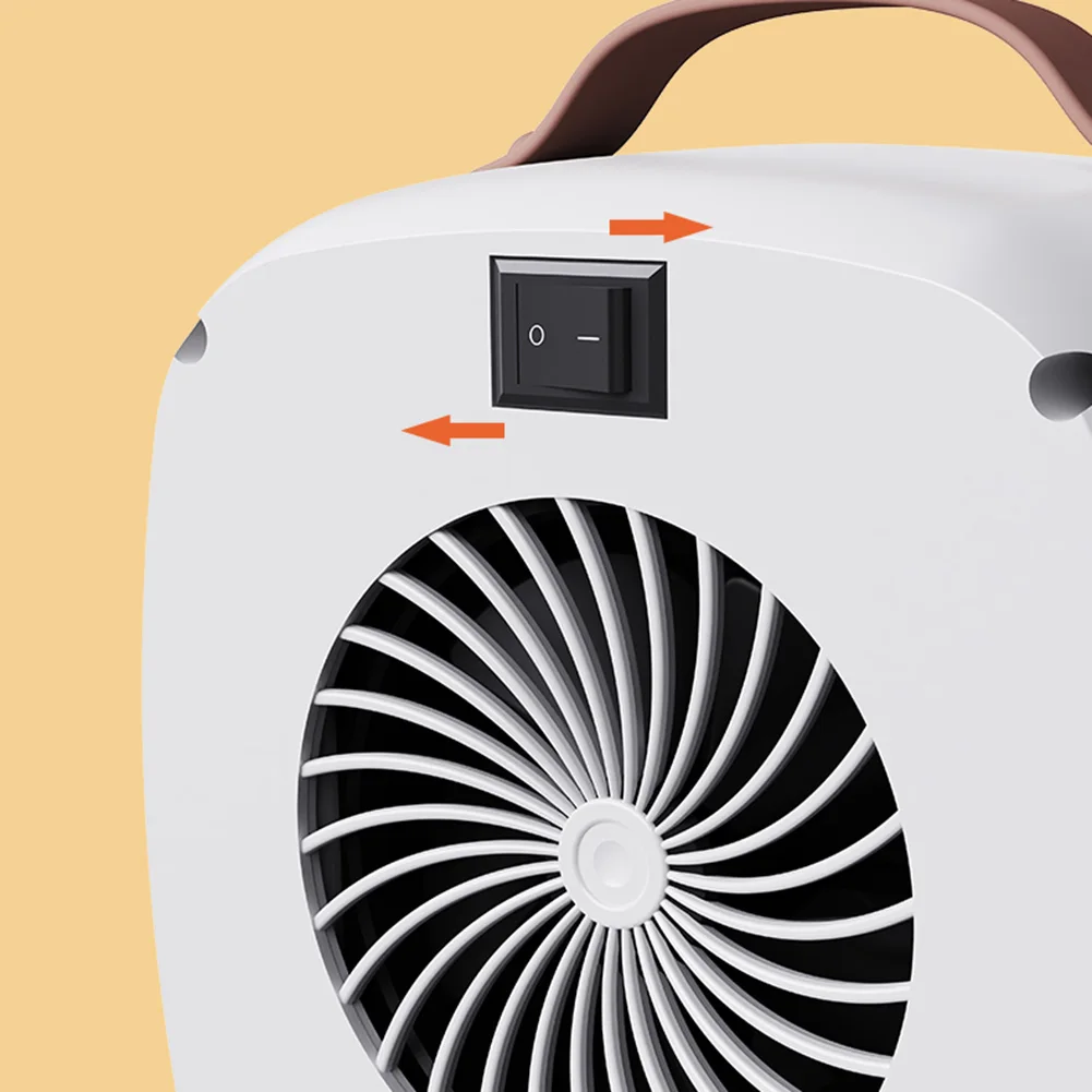 Мини-вентилятор электрический с подогревом 500 Вт | Строительство и ремонт