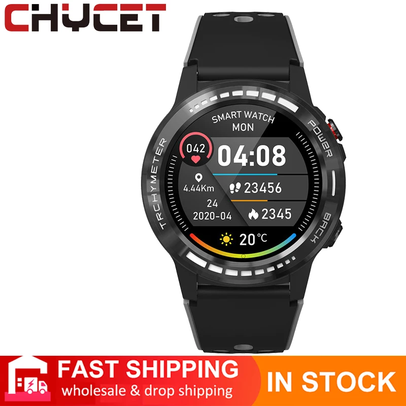 

CHYCET Smart Watch Men Women Full Touch Fitness Tracker 2021 Smartwatch sport Sleep Monitor Watches for Huawei Xiaomi Phone