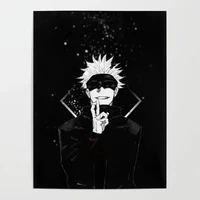 home decoration hd print pictures japanese anime wall art modular jujutsu kaisen poster canvas painting for living room no frame