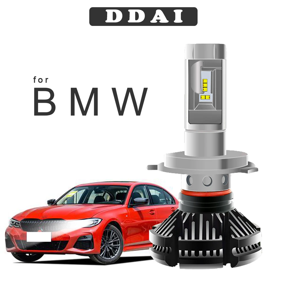 DDAI 50 Вт 6000 К светодиодные ангельские глазки для bmw e60 габаритные огни Halo Кольца BMW