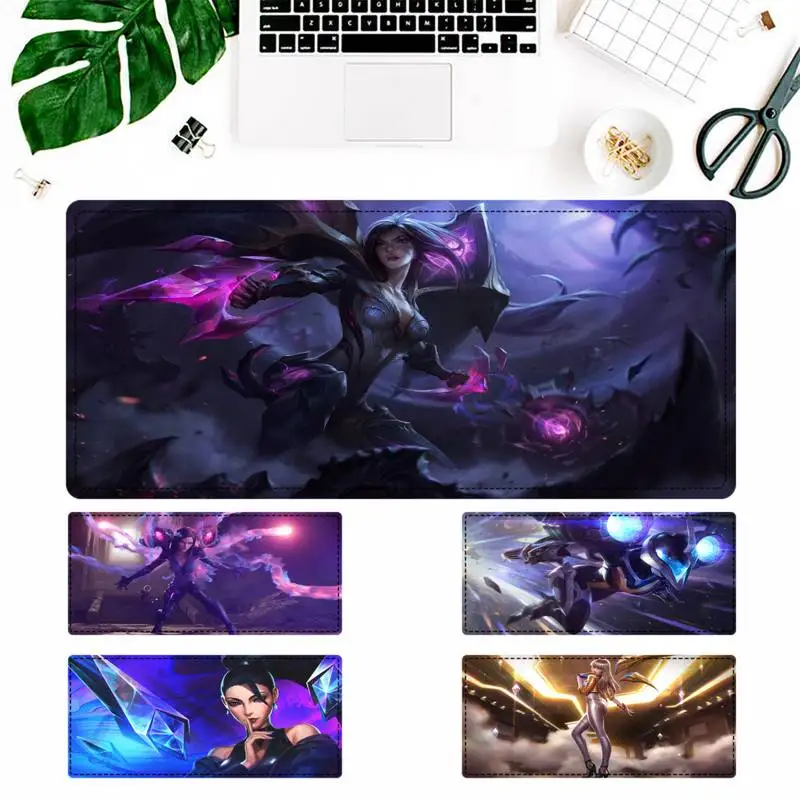 

Hot Selling LOL KaiSa Mouse Pad Gaming MousePad Large Big Mouse Mat Desktop Mat Computer Mouse pad For Overwatch