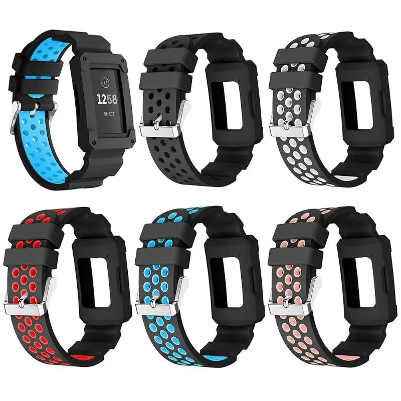 Силиконовый браслет сменный ремешок для Fitbit Charge 3 часов Ремешок Smart Wacth
