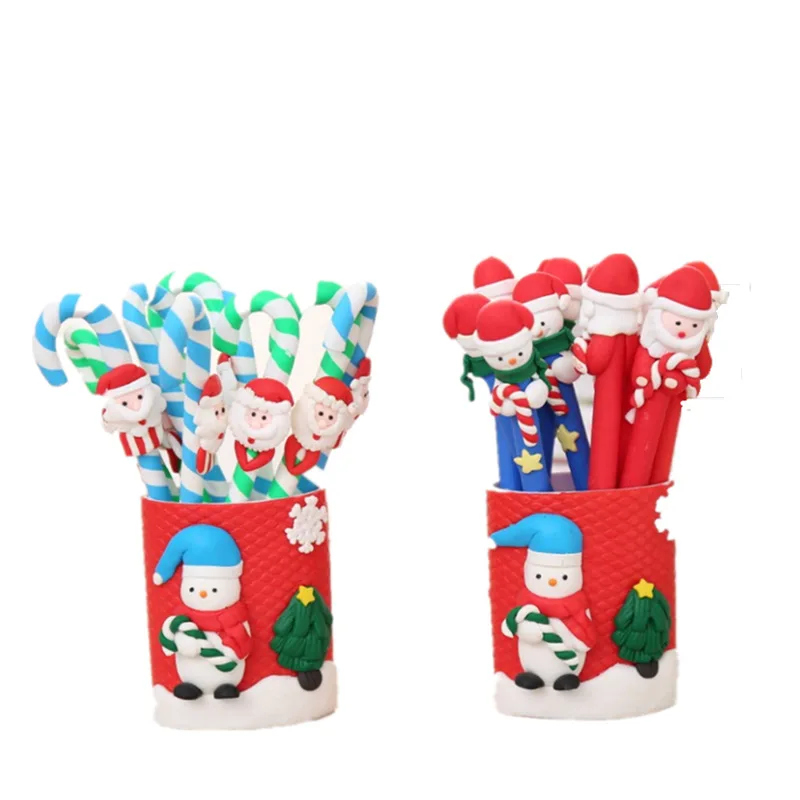 

Christmas Pen Xmas Walking Stick Pens Students Prize School Supplies Creative Stationery