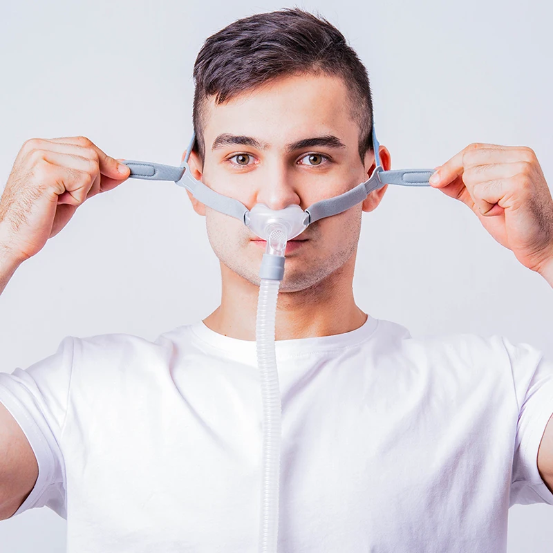 CPAP НАЗАЛЬНЫЕ подушечки Mask P2 с 3 размерами подушек респираторная трубка для