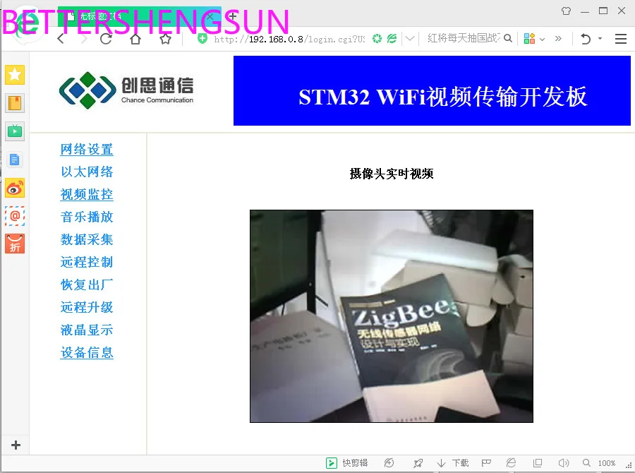 Плата разработки STM32F407 модуль Wi-Fi SDIO/SPI высокоскоростная передача видео с камерой
