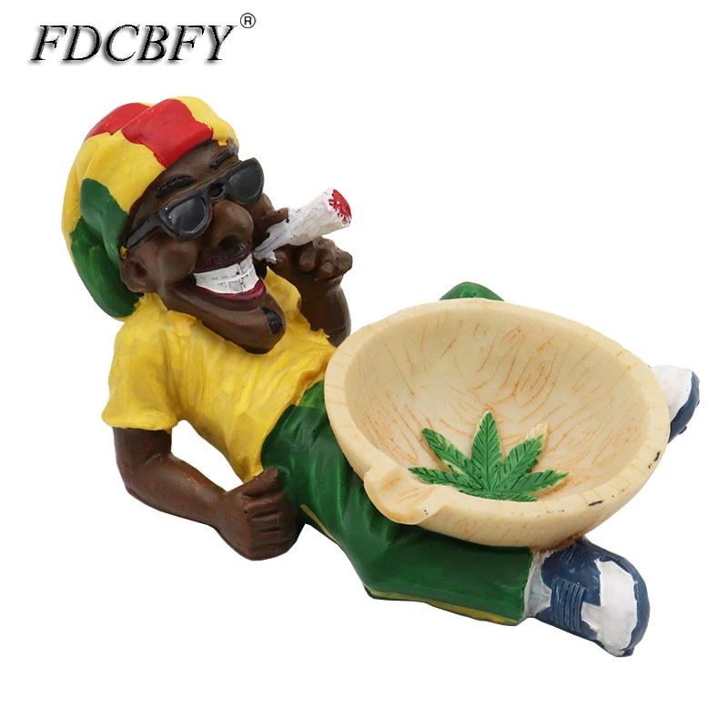 

Lovely Cigar Ashtray Home Office Decoration Beach Style Gifts Resin Creative Ash Trays Smoking Accessories Gifts for Boyfriend