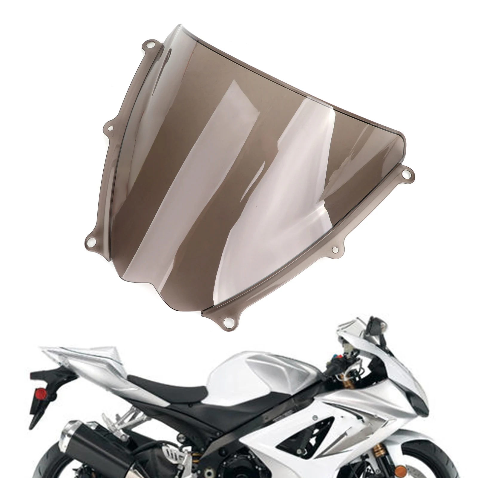

Artudatech Windshield fit for Suzuki GSXR 1000 2007-2008 K7 Smoke Wind Screen Motocycle Accessories Parts