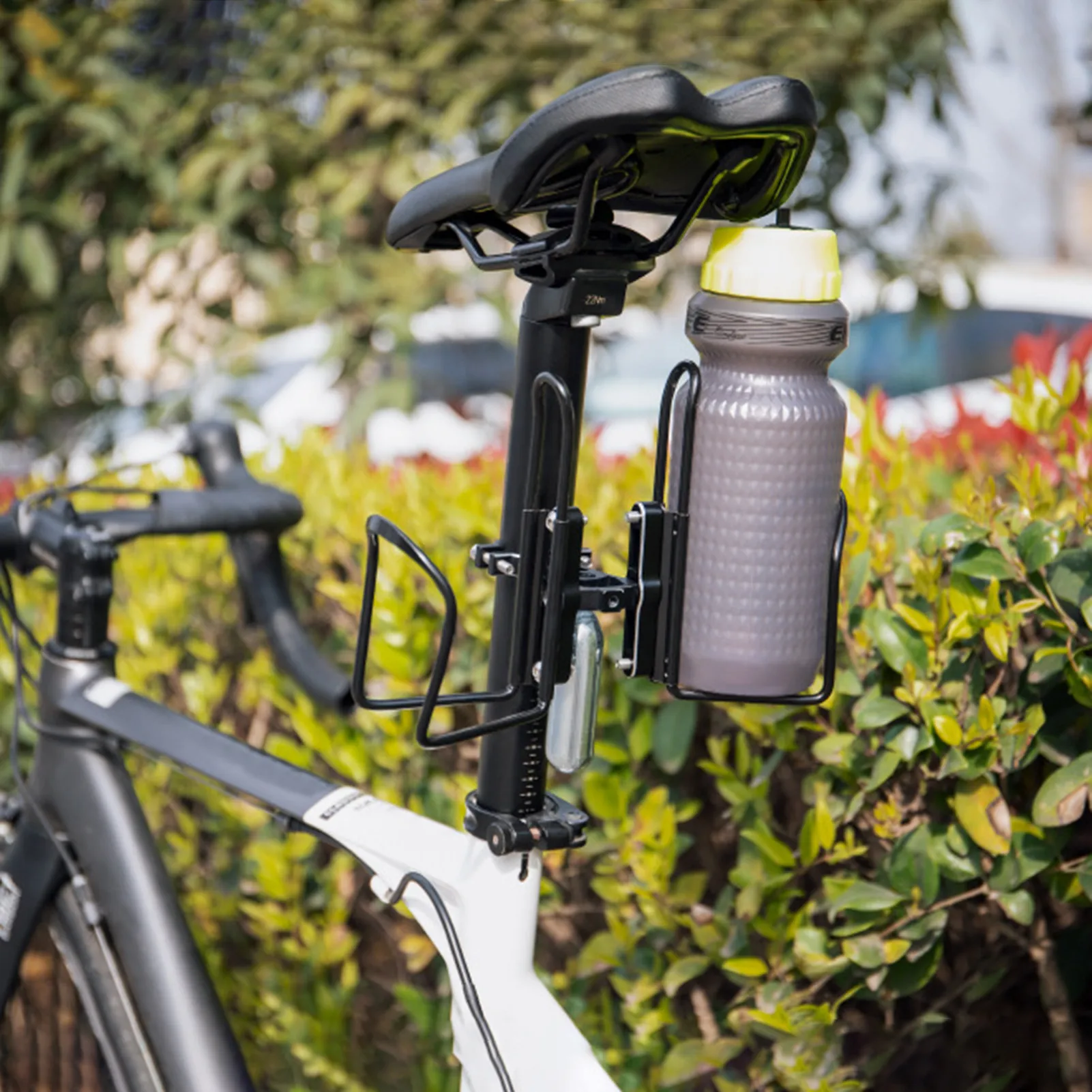 

360 Rotated Bike Water Bottle Holder Lightweight Bicycle Cup Bracket Aluminum Alloy Single Double Bottle Cage Bike Accessories