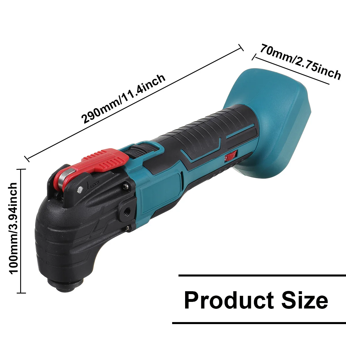 

1pcs Cordless Electric Trimmer Saw Renovation Power Tool Machine Multi-function Tool Oscillating Tool For Makita 18V Battery