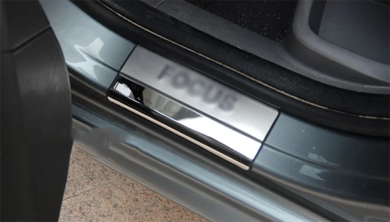 Накладка на порог из нержавеющей стали для Ford Focus 2005-2016 4 шт./компл. | Автомобили и
