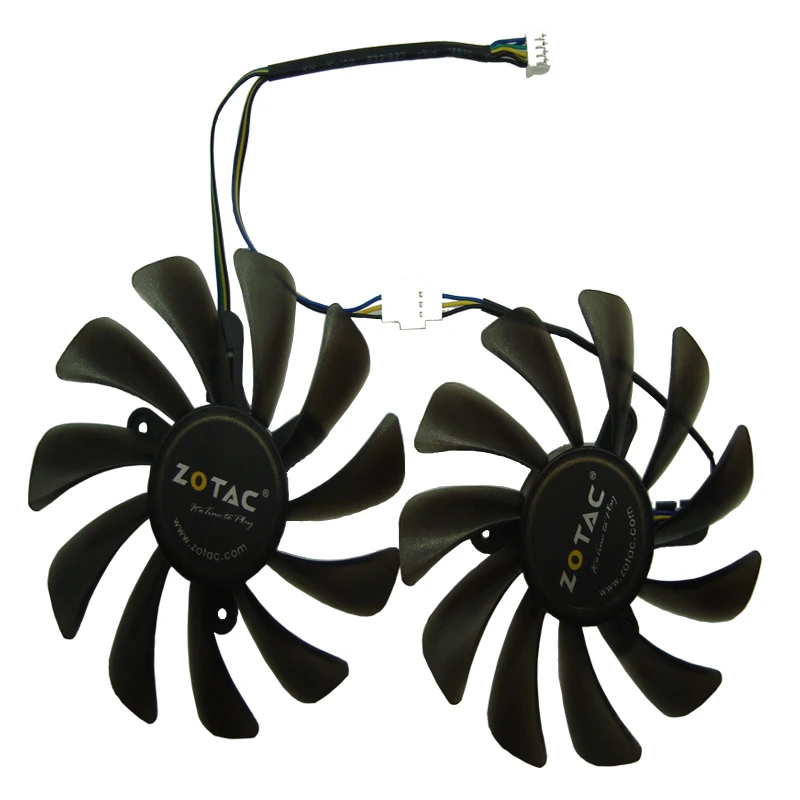 2 шт./компл. 95 мм GAA8S2U GTX 1070Ti/1080Ti GPU VGA кулер вентилятор для ZOTAC GeForce GTX1070Ti GTX1080Ti AMP Core охлаждение видеокарт
