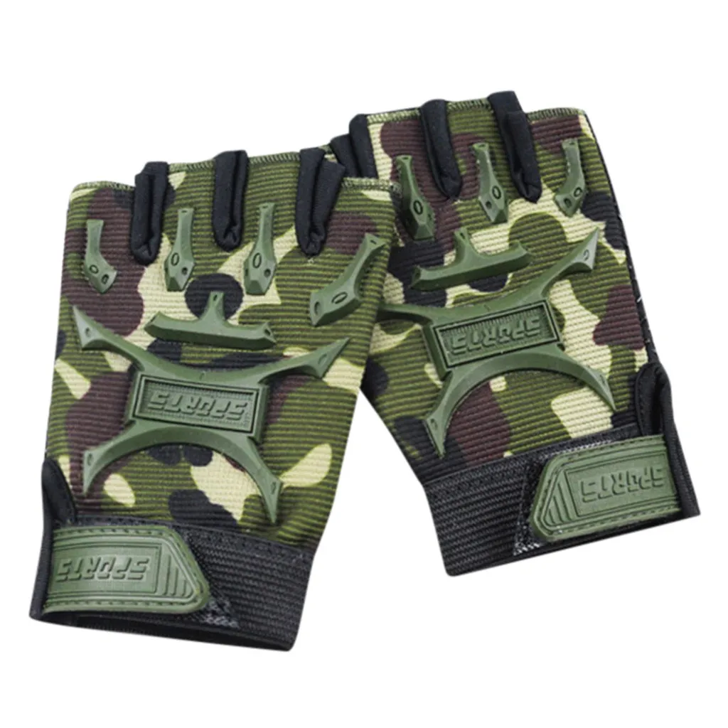 Army Green Новые тактические перчатки для мужчин и женщин спортивные для тренировок мотоциклетные перчатки защита запястья поддержка для фитнеса Нескользящие guantes - Цвет: Army Green