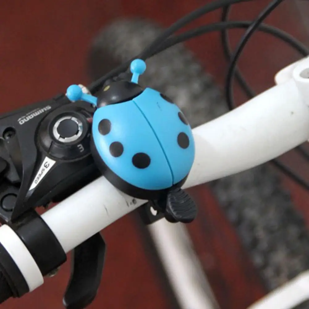 

Beetle 1 Pcs Bicycle Ladybug Handlebar Sound Horn Bike Bell Alarm Cycling Ring