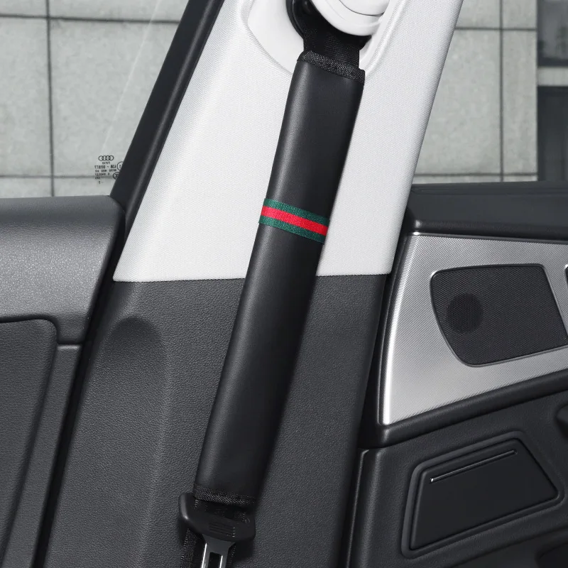 Комплект из 2 предметов PU искусственной кожи автомобиля Sefety Ремень безопасности