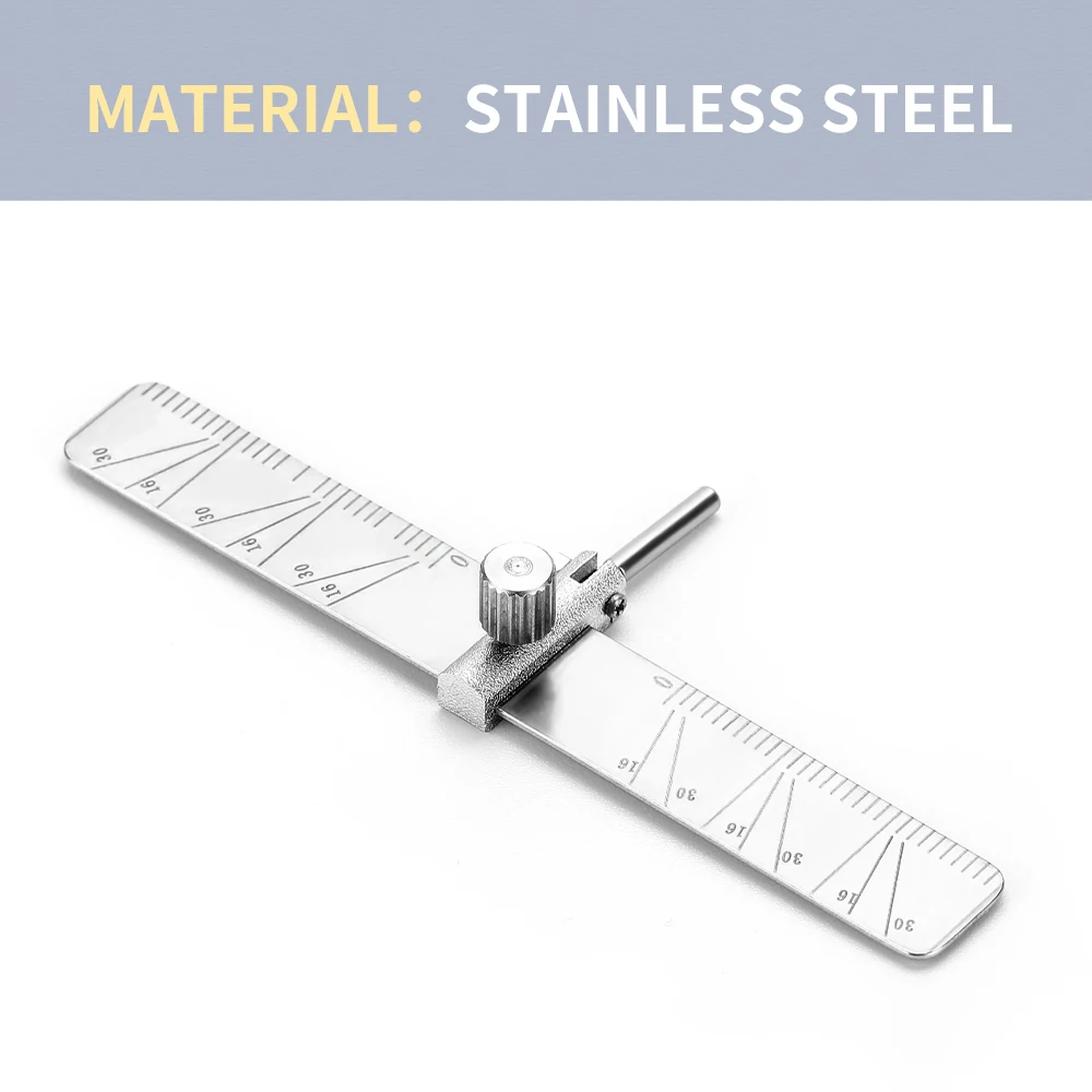 Dental Implant Locating Guide Surgical Planting Positioning Locator Angle Ruler Guage Autoclavable |