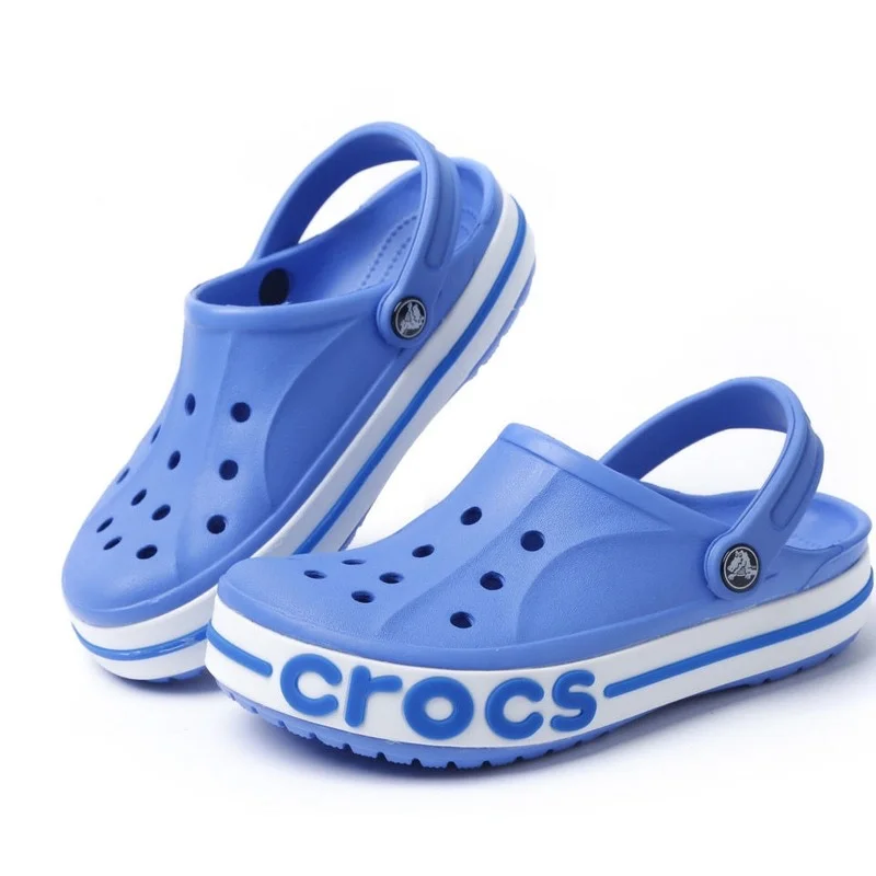 

2021 summer new hole shoes fashion all-match suitable for couple shoes non-slip beach shoes sandals and slippers