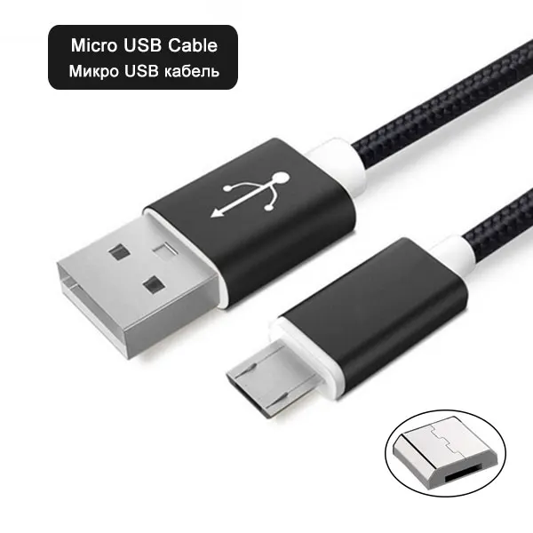 Black SUPTEC 2A Micro USB кабель Быстрая зарядка для Xiaomi Redmi Note 5 Pro Android кабель для передачи данных для мобильного телефона для samsung S7 Micro зарядное устройство - Цвет: Black